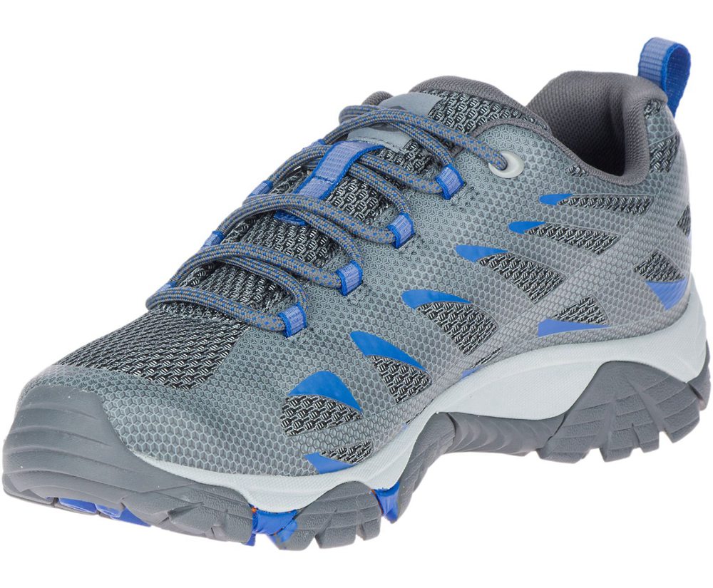 Merrell Hiking Shoes Grey - Moab Edge 2 - Mens 71WBIOJDT